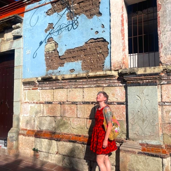 Big Pocket Nooworks Dress in Wolverine - Picture 5 of 5